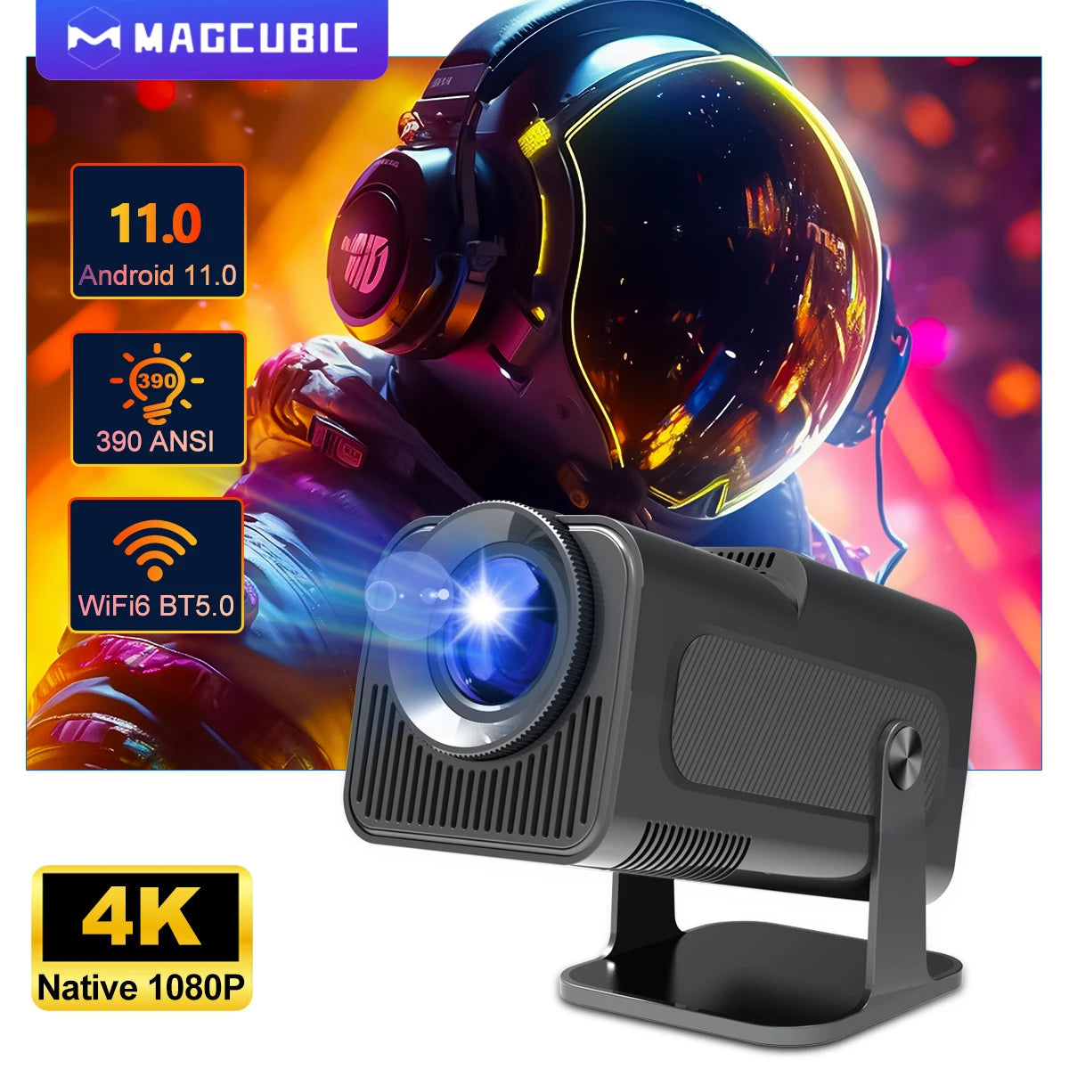4K Android Projector