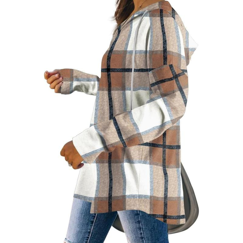 Wiholl Womens Fashion Tops Hoodies for Women Pullover Oversized Sweatshirts Long Sleeve Shirts Loose Fit