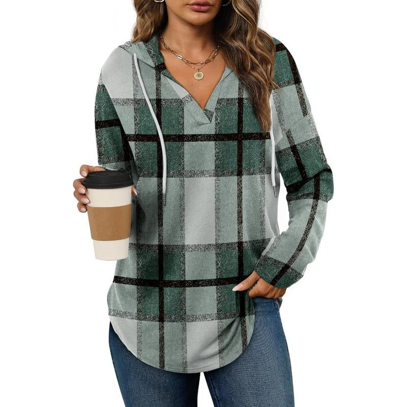 Wiholl Womens Fashion Tops Hoodies for Women Pullover Oversized Sweatshirts Long Sleeve Shirts Loose Fit