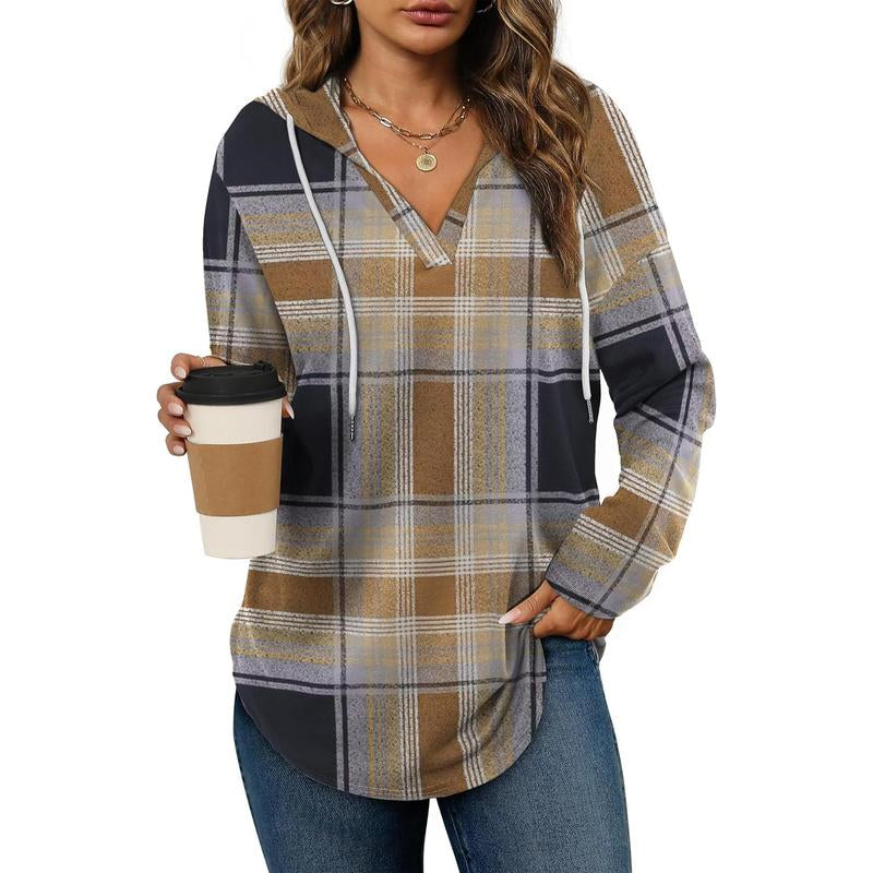 Wiholl Womens Fashion Tops Hoodies for Women Pullover Oversized Sweatshirts Long Sleeve Shirts Loose Fit