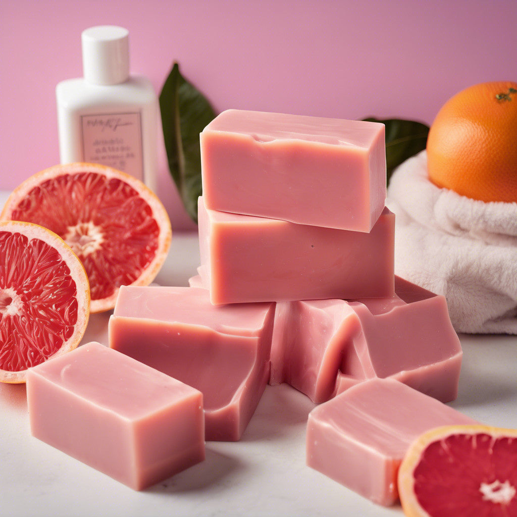 Pink Grapefruit Soap 2 Pack